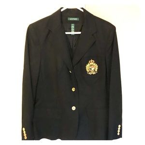 Gorgeous Ralph Lauren black blazer sz 14. NWT